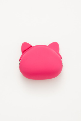 Ikuyo Ejiri Magenta Pochi Cat Coin Purse