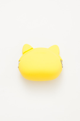 Ikuyo Ejiri Yellow Pochi Cat Coin Purse