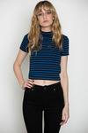 T-by-alexander-wang-womens-striped-mock-neck-shrunken-tee