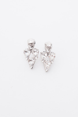 Joomi Lim Crystal Skull Earrings