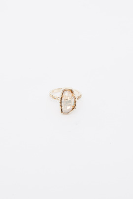 Made Her Think Faceted Dame Ring