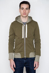Wings-horns-canvas-green-vintage-fleece-hoodie