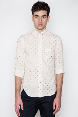 Gitman Bros. Vintage Japanese Cotton/Linen Dobby
