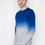 Robert Geller - Exclusive Cobalt Dip-Dye Sweatshirt
