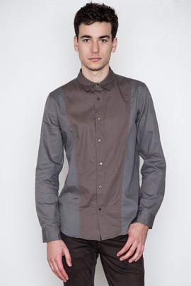 Robert Geller Combo Body Shirt