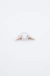 Joomi-lim-rhodium-rose-gold-double-spike-ring