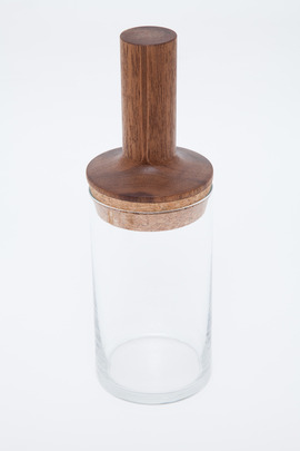 Fort Standard Hardwood Topped Glass Vessel 3