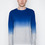 Robert Geller - Exclusive Cobalt Dip-Dye Sweatshirt