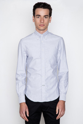 Gitman Bros. Vintage Grey Oxford