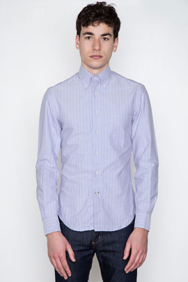 Gitman Bros. Vintage Lavender Vintage Stripe Oxford (1979)