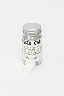 Prospector Co. Compressed Towel Tablets