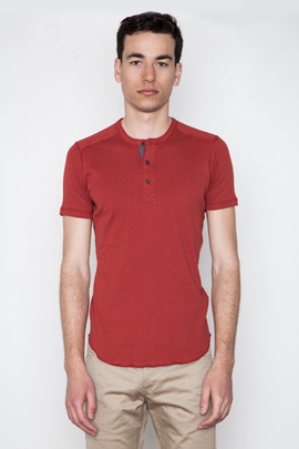 Wings + Horns Rust S/S Henley