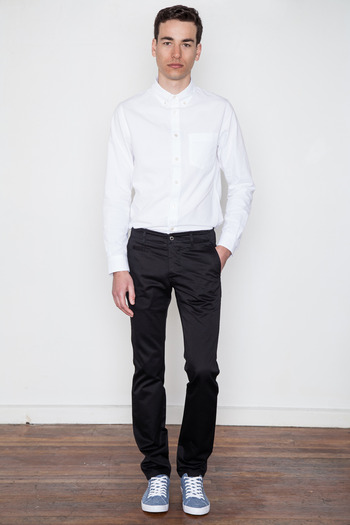 Wings + Horns - Black West Point Chino SS13