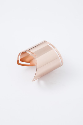 Joomi Lim Rose Gold Laser Cut Angle Cuff