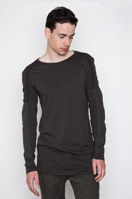 SILENT Men's Ashes Tirmes Patchwork Tee