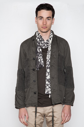 SILENT Men's Alira Blizzard Print Scarf