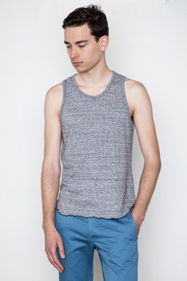Wings + Horns Static Marled Jersey Tank