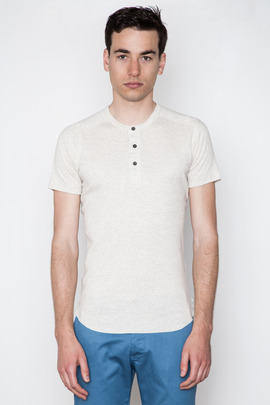 Wings + Horns Sand S/S Henley