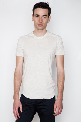 Wings + Horns Sand S/S Crewneck
