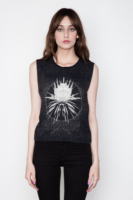 Something Else Warp Flower Tank