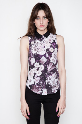 Something Else Space Floral Shirt