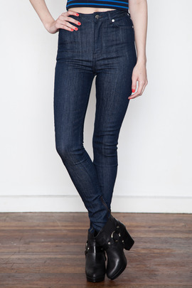 BLK DNM Women's Jane Blue Jeans 8