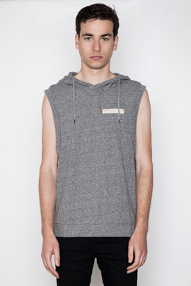 Kai-aakmann Men's Hooded Muscle Tee