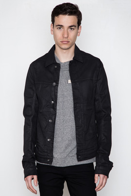DRKSHDW Men's Black Wax Worker Jacket