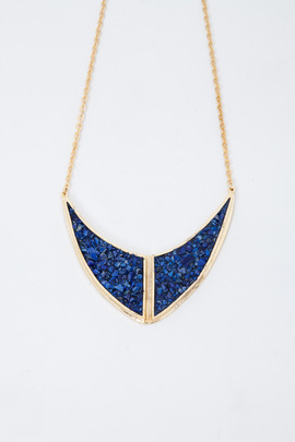 Lady Grey Vex Crest Necklace