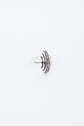 Lady Grey Crescent Ring