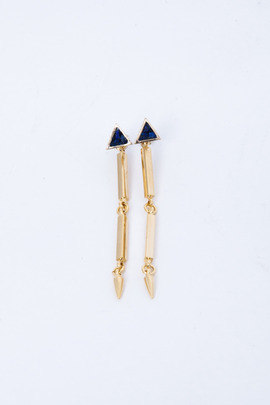 Lady Grey Exclusive Triangle Link Earring
