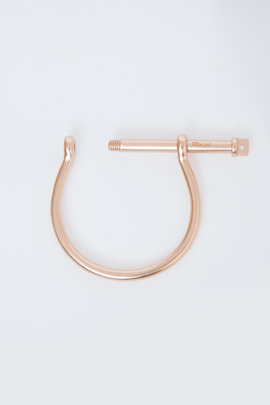 Miansai Rose Gold Screw Cuff