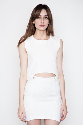 Shona Joy Valley of Neptune Crop Top