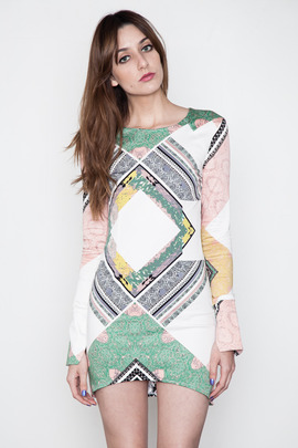 Shona Joy We Surrender L/S Body Con