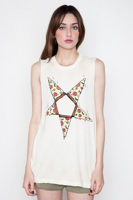 UNIF Pizzagram Muscle Tee