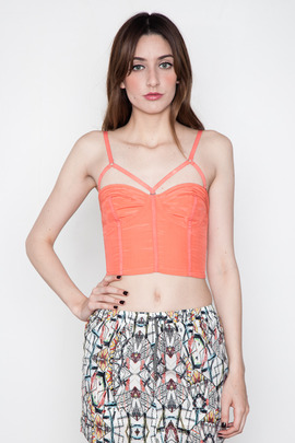 Funktional Achromatic Bustier