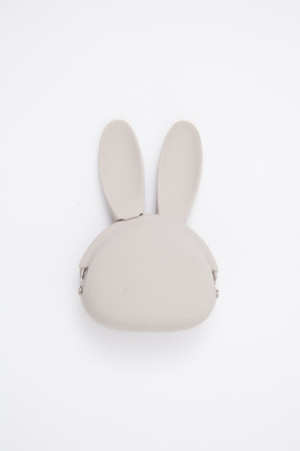 Ikuyo Ejiri Grey Rabbit Pochibi Coin Purse