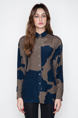 Ann-Sofie Back Clear Strap Blouse