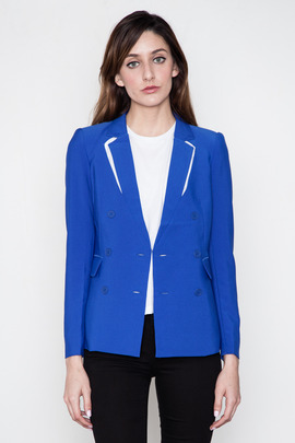 Funktional Blue Reflection Cut Out Blazer