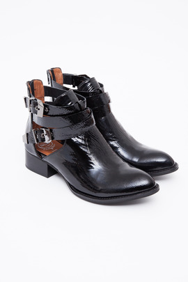 Jeffrey Campbell Exclusive Patent Crinkle Everly Boot