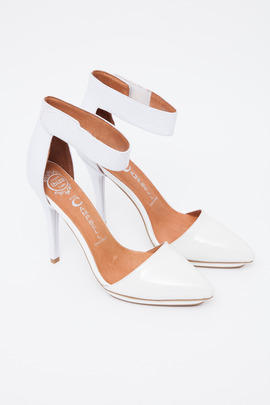 Jeffrey Campbell Exclusive Patent & Snake Solitaire Platform Pump