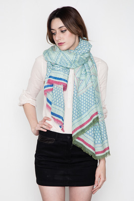 A Peace Treaty Mint Abravanel Scarf