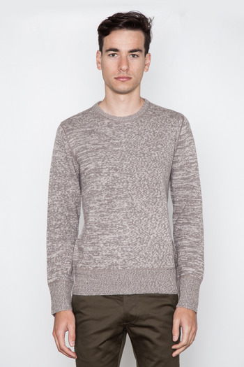 Wings + Horns - Marled Crewneck Sweater