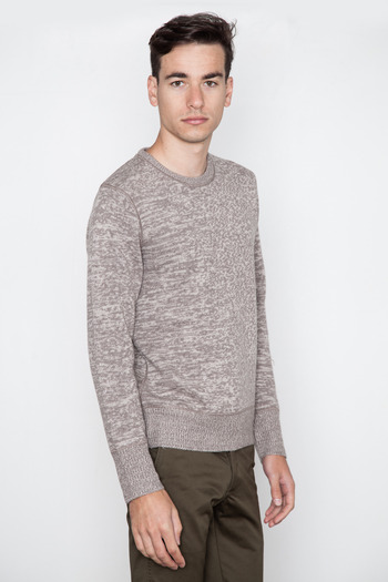 Wings + Horns - Marled Crewneck Sweater