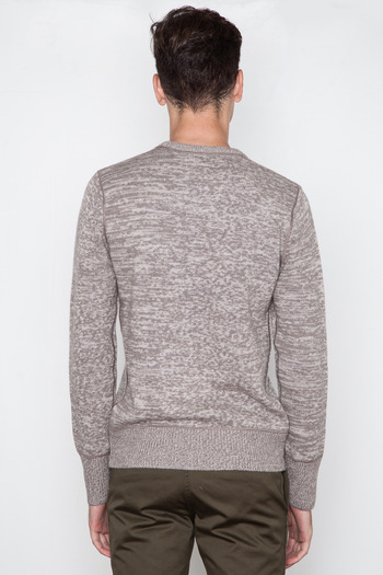 Wings + Horns - Marled Crewneck Sweater