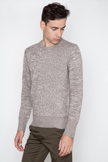 Wings + Horns - Marled Crewneck Sweater