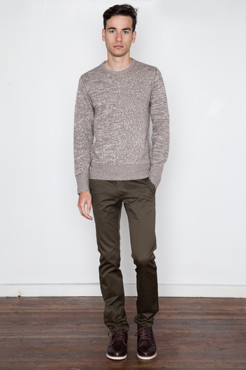 Wings + Horns - Marled Crewneck Sweater