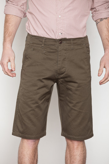 Wings + Horns - Olive West Point Chino Shorts